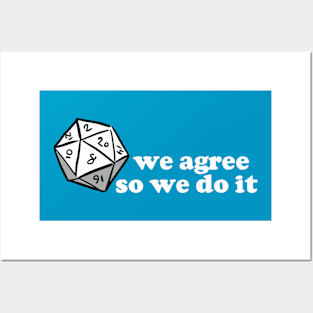 We Agree in D&D Posters and Art